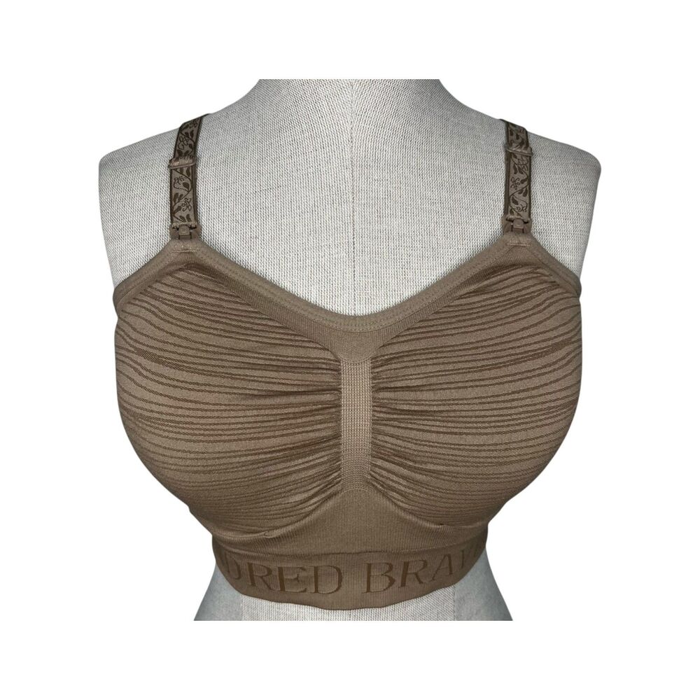 Kindred Bravely Sublime Pumping Nursing Bra sz M Medium * Latte Beige Maternity